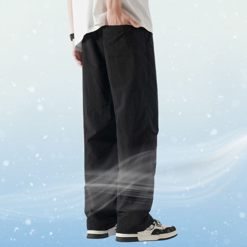 Style Core Aesthetics, New Style Trends Ice Silk Parachute Pants Style Core Aesthetics, New Style Trends Ice Silk Parachute Pants