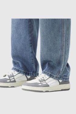 Style Core Aesthetics, New Style Trends Ice Silk Straight Jeans