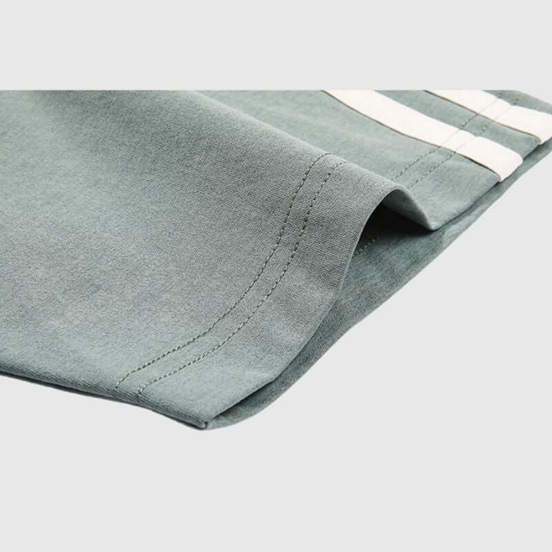 Style Core Aesthetics, New Style Trends Ice Silk Stripe Contrast Tee Style Core Aesthetics, New Style Trends Ice Silk Stripe Contrast Tee