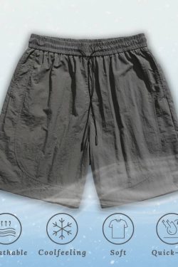 Style Core Aesthetics, New Style Trends Ice Silk Waterproof Shorts