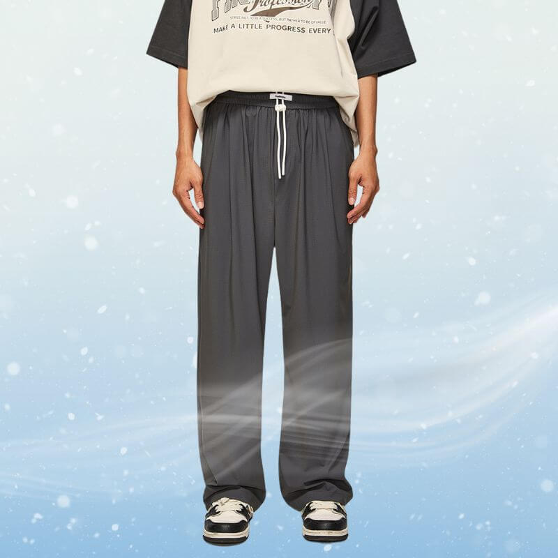 Style Core Aesthetics, New Style Trends Ice Silk Wide Leg Pants Style Core Aesthetics, New Style Trends Ice Silk Wide Leg Pants