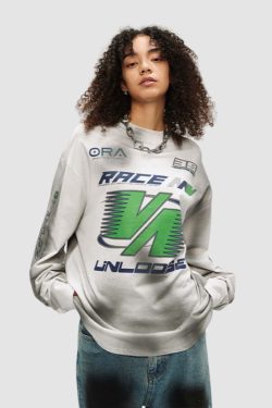 Style Core Aesthetics, New Style Trends Inkjet-Printed Racing Style Tee