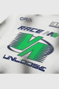 Style Core Aesthetics, New Style Trends Inkjet-Printed Racing Style Tee