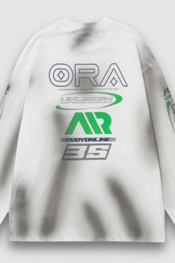 Style Core Aesthetics, New Style Trends Inkjet-Printed Racing Style Tee