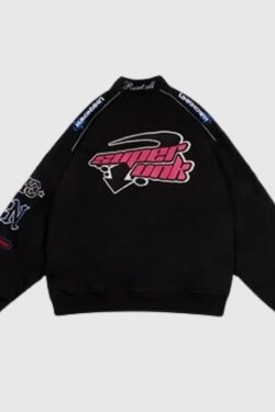 Style Core Aesthetics, New Style Trends Ins Hip-Hop Inspired Retro Jacket