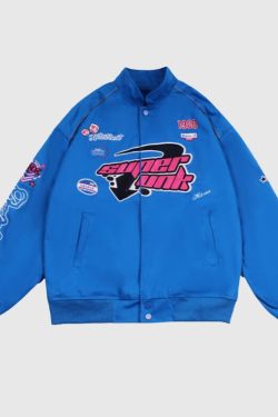 Style Core Aesthetics, New Style Trends Ins Hip-Hop Inspired Retro Jacket