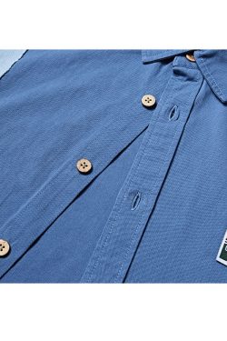 Style Core Aesthetics, New Style Trends Irregular Contrast Shirts