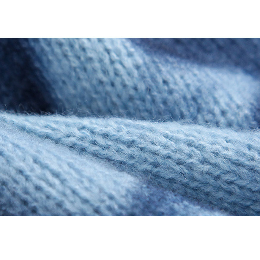 Style Core Aesthetics, New Style Trends Irregular Hem Tie-dye Cropped Cardigan Sweater Style Core Aesthetics, New Style Trends Irregular Hem Tie-dye Cropped Cardigan Sweater