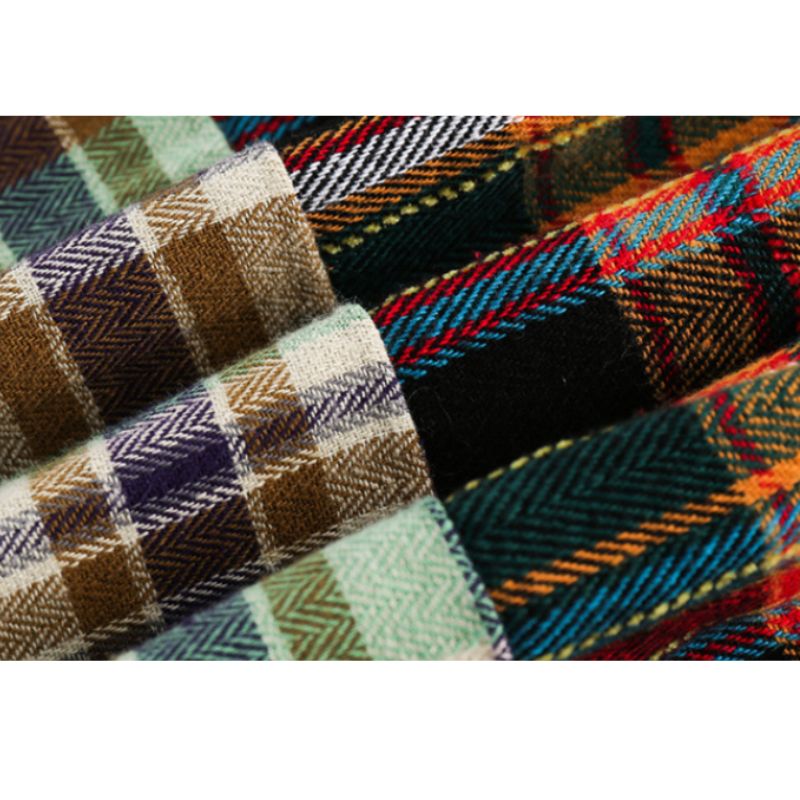 Style Core Aesthetics, New Style Trends Irregular Plaid Patchwork Shirt Style Core Aesthetics, New Style Trends Irregular Plaid Patchwork Shirt