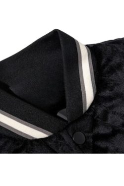 Style Core Aesthetics, New Style Trends Japanese College Style Loose-Fit Baseball Jacket