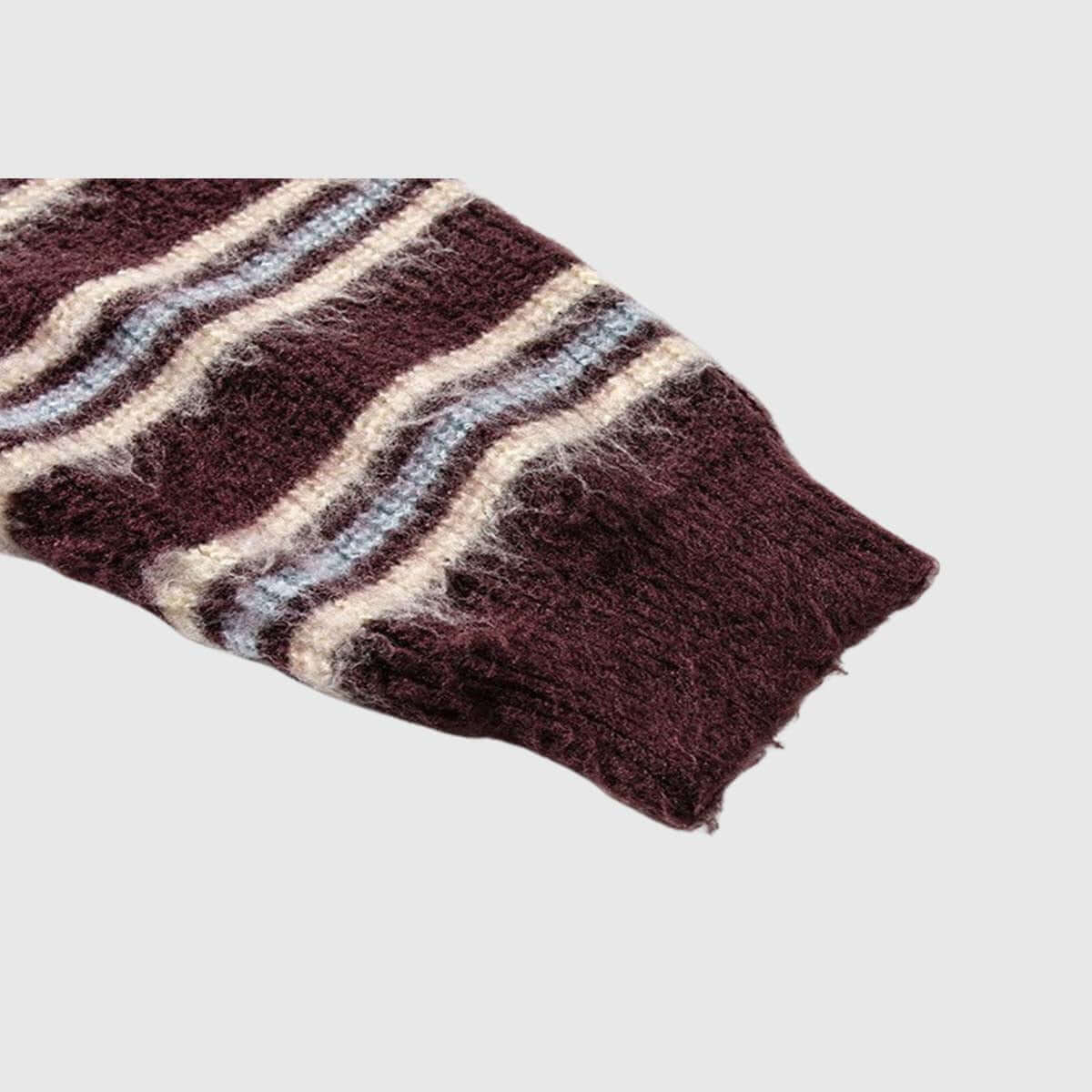 Style Core Aesthetics, New Style Trends Japanese Striped Knit Sweater Style Core Aesthetics, New Style Trends Japanese Striped Knit Sweater