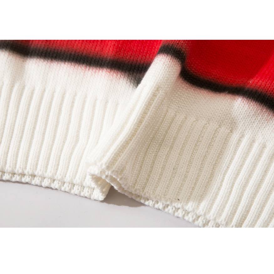 Style Core Aesthetics, New Style Trends Japanese Style Color Gradient Striped Sweater Style Core Aesthetics, New Style Trends Japanese Style Color Gradient Striped Sweater