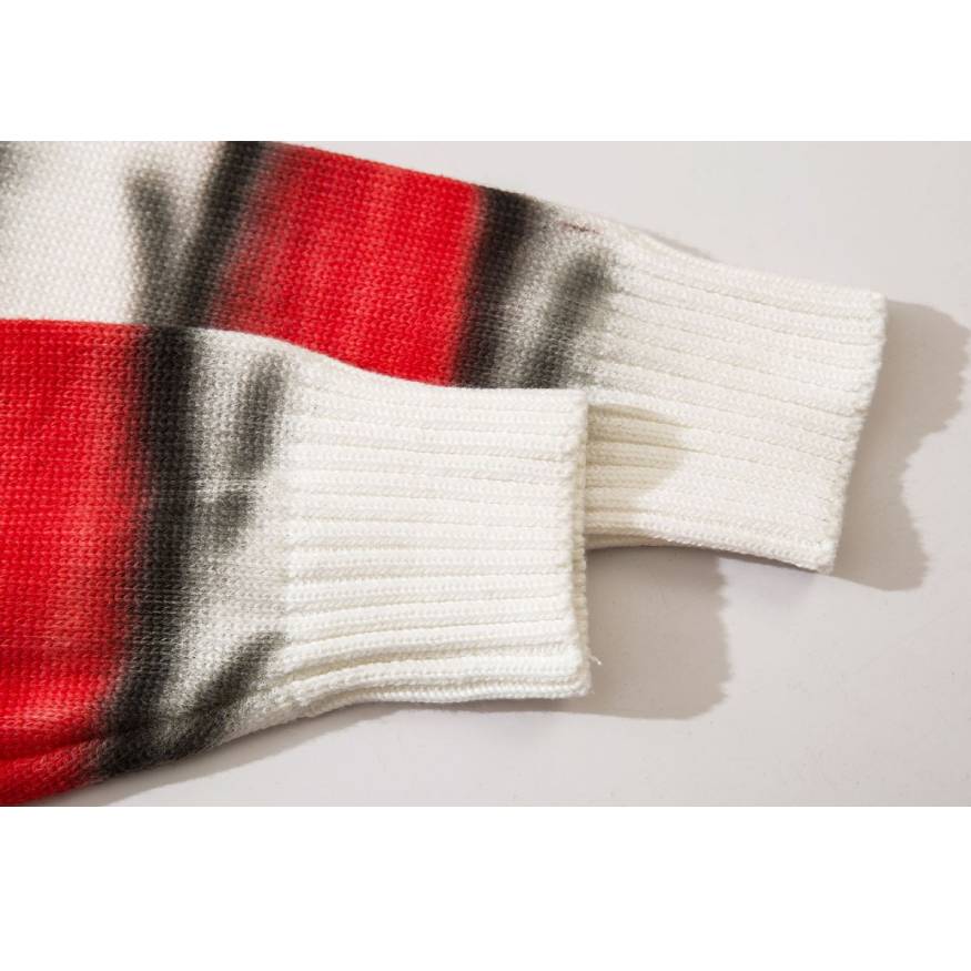 Style Core Aesthetics, New Style Trends Japanese Style Color Gradient Striped Sweater Style Core Aesthetics, New Style Trends Japanese Style Color Gradient Striped Sweater