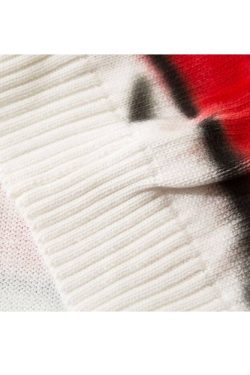 Style Core Aesthetics, New Style Trends Japanese Style Color Gradient Striped Sweater