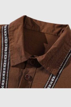 Style Core Aesthetics, New Style Trends Japanese Vintage Ethnic Web Shirts