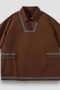 Style Core Aesthetics, New Style Trends Japanese Vintage Ethnic Web Shirts