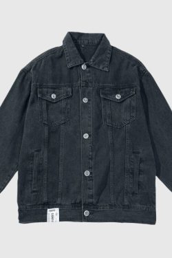 Style Core Aesthetics, New Style Trends Label Design Denim Jacket