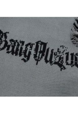 Style Core Aesthetics, New Style Trends Laid-back Crochet Distressed Knit Sweater