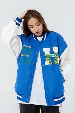 Style Core Aesthetics, New Style Trends Lake View Varsity Jackets