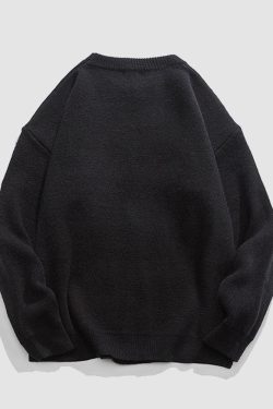 Style Core Aesthetics, New Style Trends Landscape Painting Crew Neck Sweater