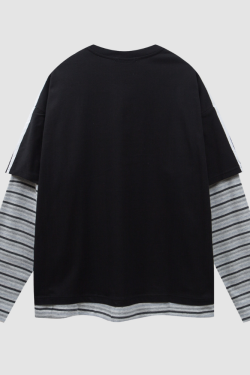 Style Core Aesthetics, New Style Trends Layered California Cotton Sweatshirt