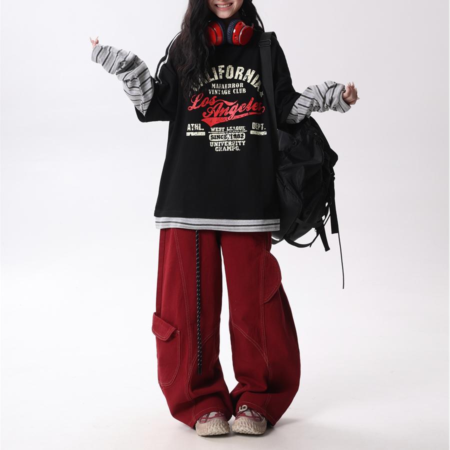 Style Core Aesthetics, New Style Trends Layered California Graphic Sweatshirt Style Core Aesthetics, New Style Trends Layered California Graphic Sweatshirt