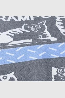 Style Core Aesthetics, New Style Trends Lazy Cat Pattern Cardigan