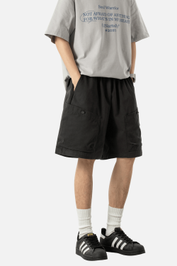 Style Core Aesthetics, New Style Trends Letter Embroidery Cargo Shorts