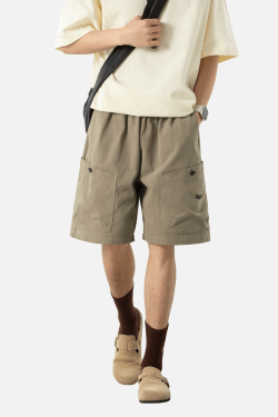 Style Core Aesthetics, New Style Trends Letter Embroidery Cargo Shorts