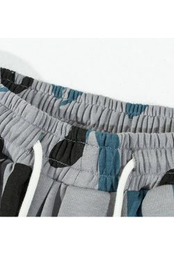 Style Core Aesthetics, New Style Trends Letter Print Drawstring Sport Shorts