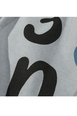 Style Core Aesthetics, New Style Trends Letter Print Drawstring Sport Shorts