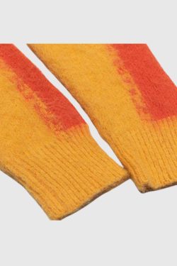 Style Core Aesthetics, New Style Trends Letter Print Knit Sweater