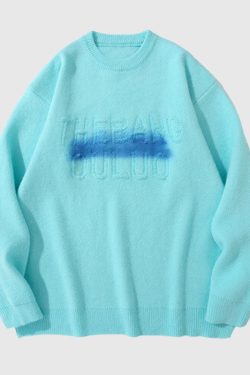 Style Core Aesthetics, New Style Trends Letter Printed Design Pullover