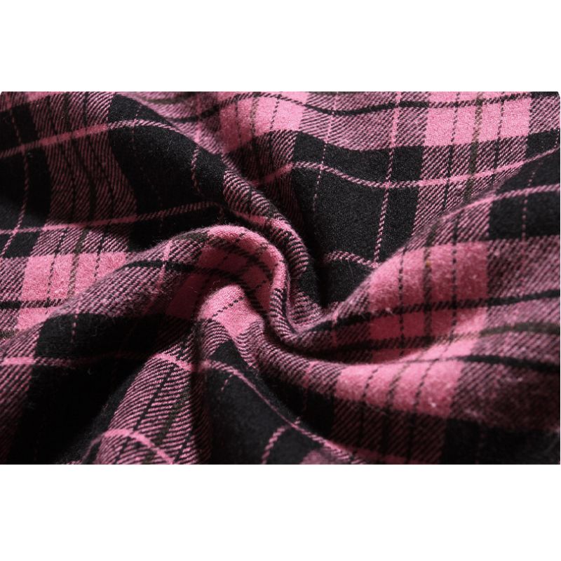 Style Core Aesthetics, New Style Trends Letter Printed Plaid Shirts Style Core Aesthetics, New Style Trends Letter Printed Plaid Shirts