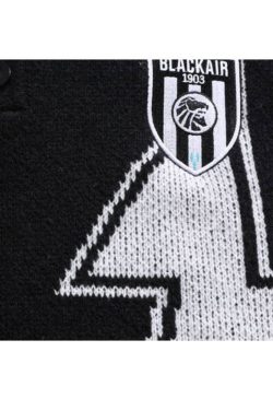 Style Core Aesthetics, New Style Trends Lightning Pattern Collared Sweater