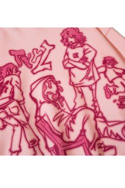 Style Core Aesthetics, New Style Trends Line Person Graphic Hoodies