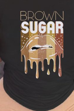 Style Core Aesthetics, New Style Trends Lip Pattern Printed Tee