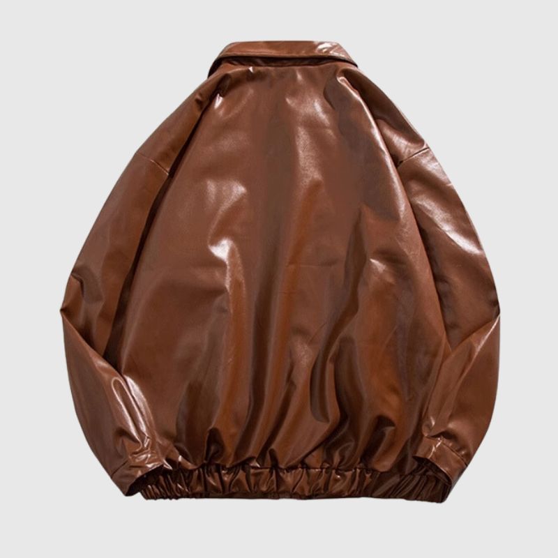 Style Core Aesthetics, New Style Trends Loose Collar Motorcycle Jacket Style Core Aesthetics, New Style Trends Loose Collar Motorcycle Jacket