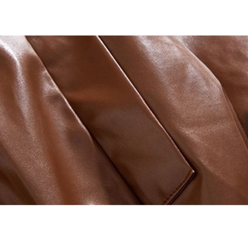 Style Core Aesthetics, New Style Trends Loose Collar Motorcycle Jacket Style Core Aesthetics, New Style Trends Loose Collar Motorcycle Jacket