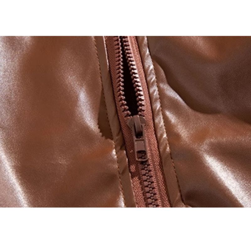 Style Core Aesthetics, New Style Trends Loose Collar Motorcycle Jacket Style Core Aesthetics, New Style Trends Loose Collar Motorcycle Jacket