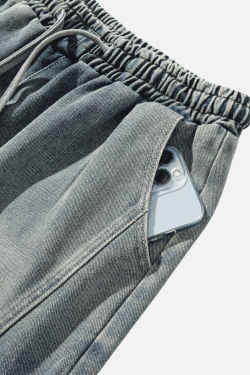 Style Core Aesthetics, New Style Trends Loose Fit Denim Shorts