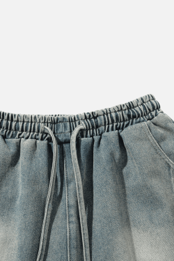 Style Core Aesthetics, New Style Trends Loose Fit Denim Shorts