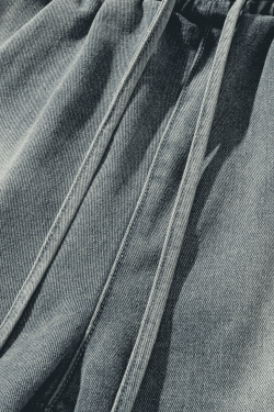 Style Core Aesthetics, New Style Trends Loose Fit Denim Shorts