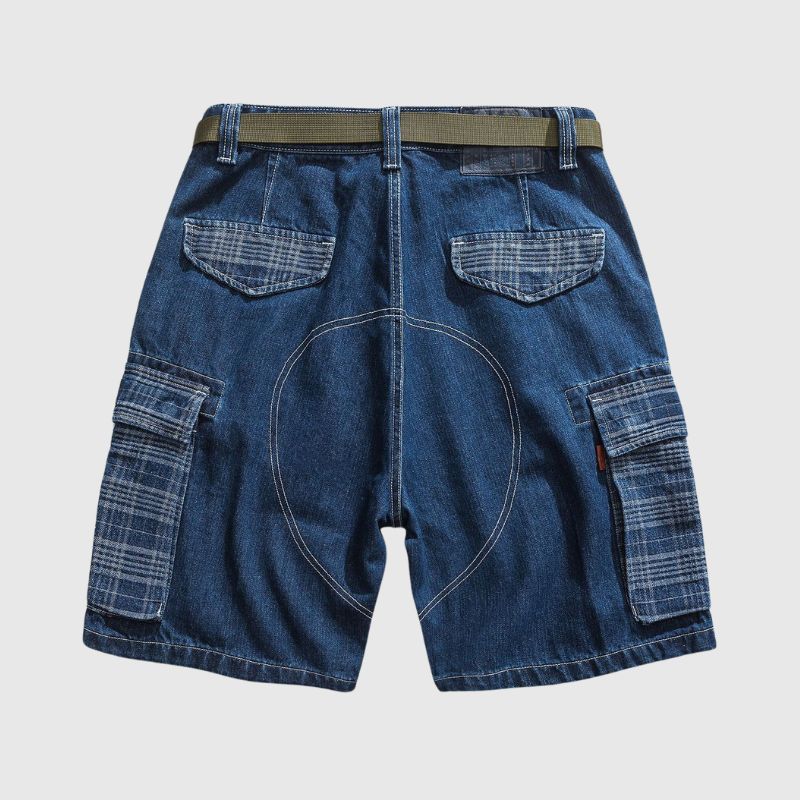Style Core Aesthetics, New Style Trends Loose Plaid Pocket Jorts Style Core Aesthetics, New Style Trends Loose Plaid Pocket Jorts