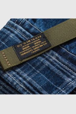 Style Core Aesthetics, New Style Trends Loose Plaid Pocket Jorts