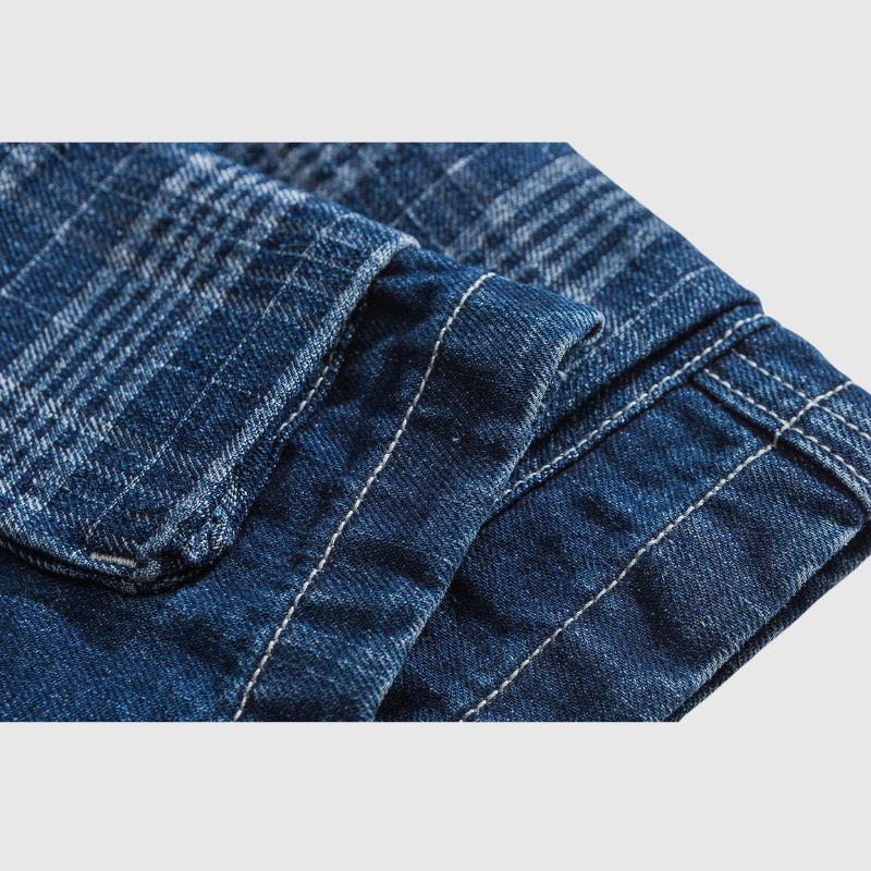Style Core Aesthetics, New Style Trends Loose Plaid Pocket Jorts Style Core Aesthetics, New Style Trends Loose Plaid Pocket Jorts