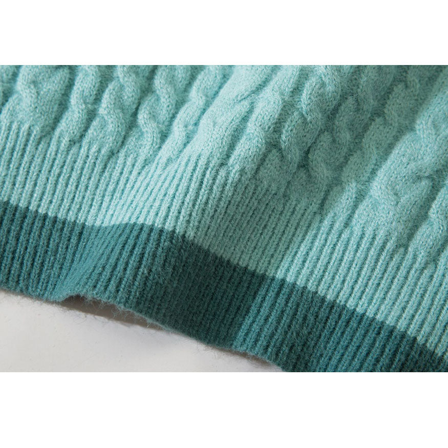 Style Core Aesthetics, New Style Trends Lovely Rabbit Print Cartoon Sweater Style Core Aesthetics, New Style Trends Lovely Rabbit Print Cartoon Sweater