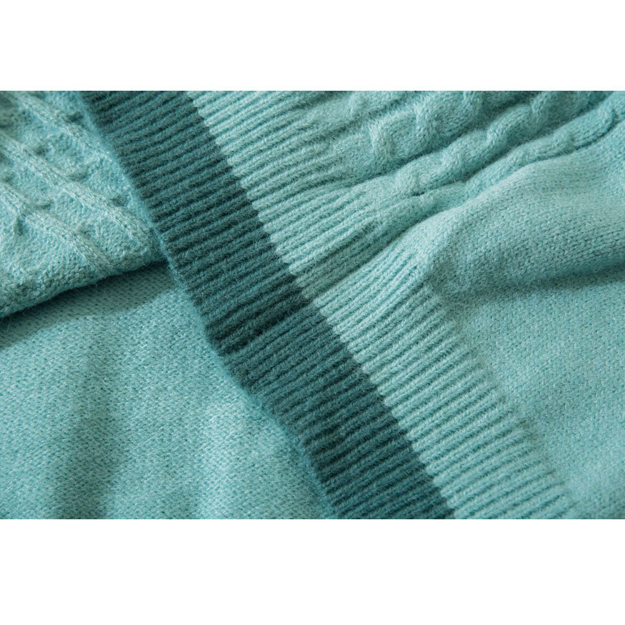 Style Core Aesthetics, New Style Trends Lovely Rabbit Print Cartoon Sweater Style Core Aesthetics, New Style Trends Lovely Rabbit Print Cartoon Sweater