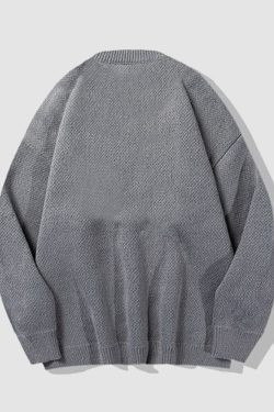 Style Core Aesthetics, New Style Trends Milk Tea Dinosaur Print Sweater