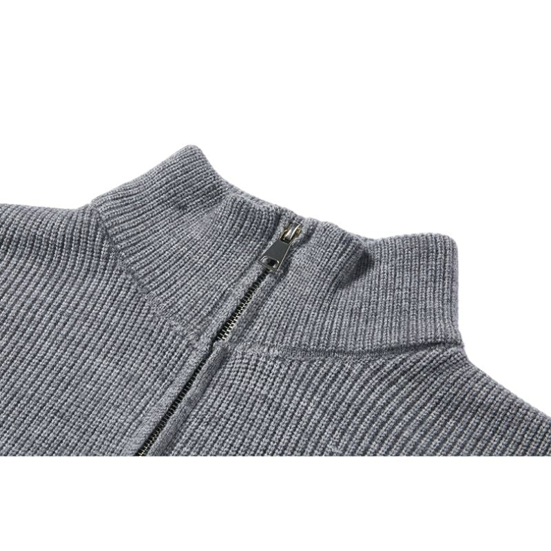 Style Core Aesthetics, New Style Trends Mock Neck Lapel Stripe Pullover Style Core Aesthetics, New Style Trends Mock Neck Lapel Stripe Pullover